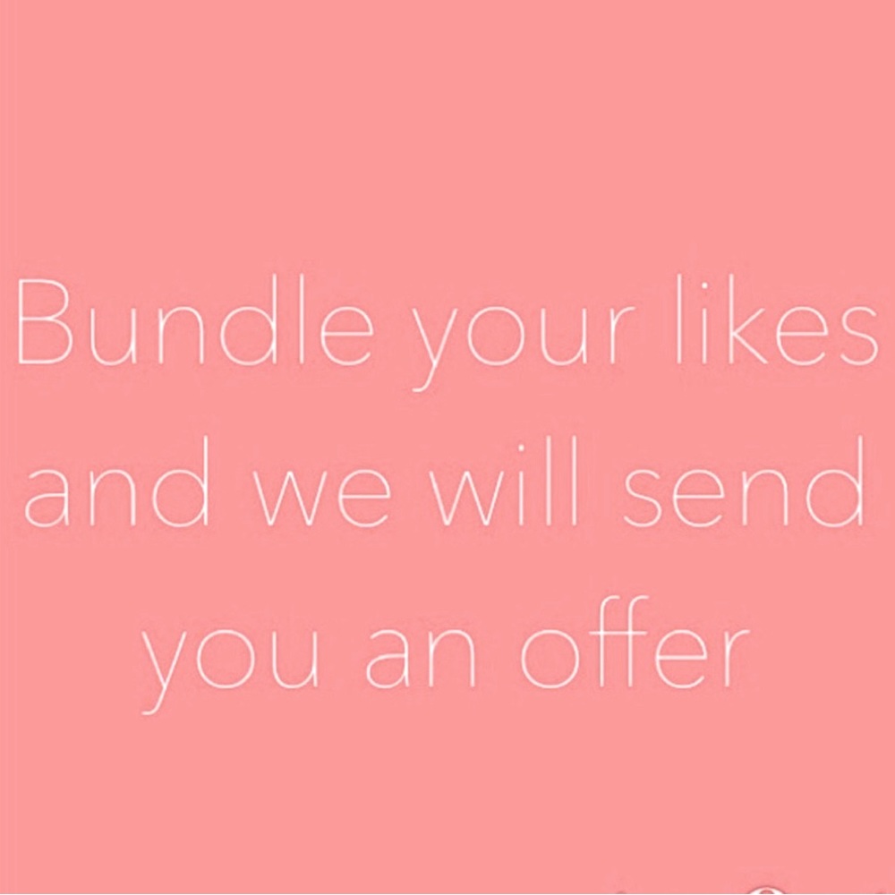 Bundle your likes for better pricing 🤗👍🏽🛍️🛍️🛍️
